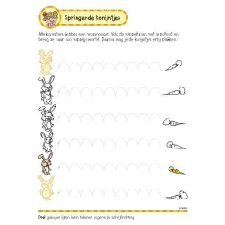 Oefenboek met Stickers - Eerste Schrijfspelletjes (5-6 jaar)-Deltas New