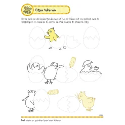 Oefenboek met Stickers - Eerste Schrijfspelletjes (5-6 jaar)-Deltas New