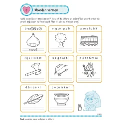 Oefenboek met Stickers - Leuke Schrijfoefeningen (6-7 jaar)-Deltas Discount