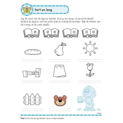 Oefenboek met Stickers - Leuke Schrijfoefeningen (6-7 jaar)-Deltas Discount