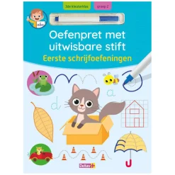 Deltas Oefenpret met uitwasbare stift - Eerste schrijfoefeningen Discount