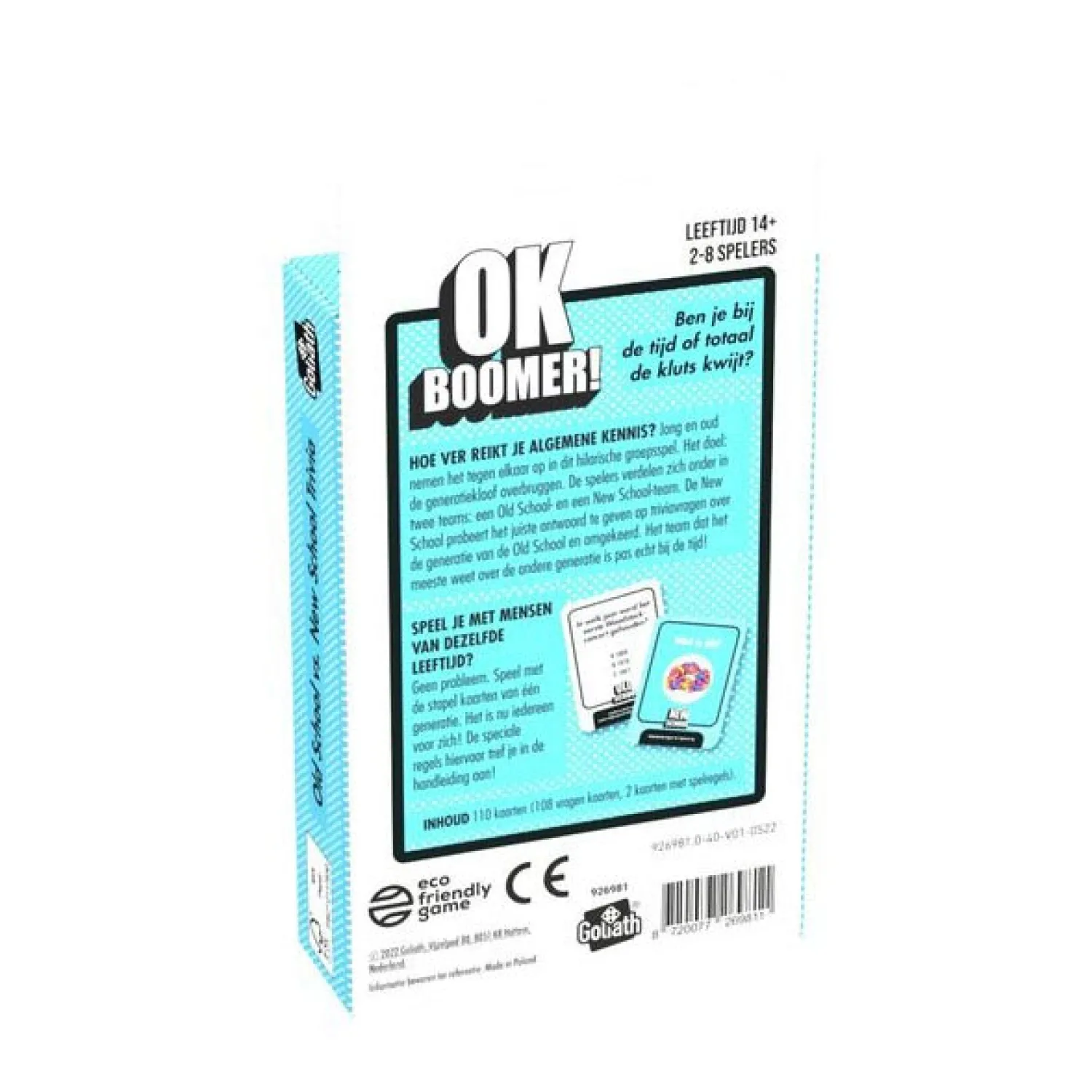 OK BOOMER! Kaartspel-Goliath Games Clearance