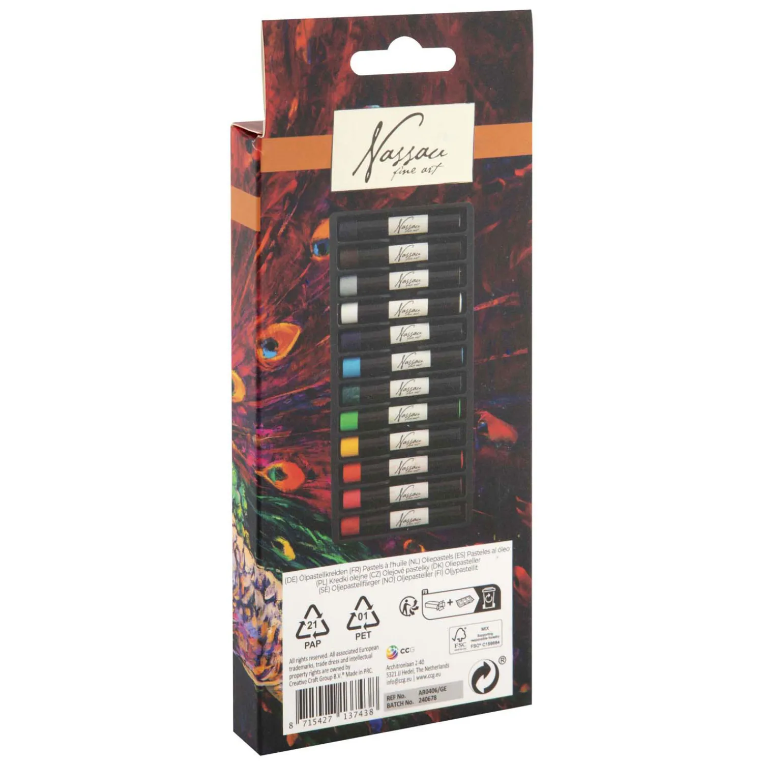 Creative Craft Group Oliepastelverf, Set van 12 New