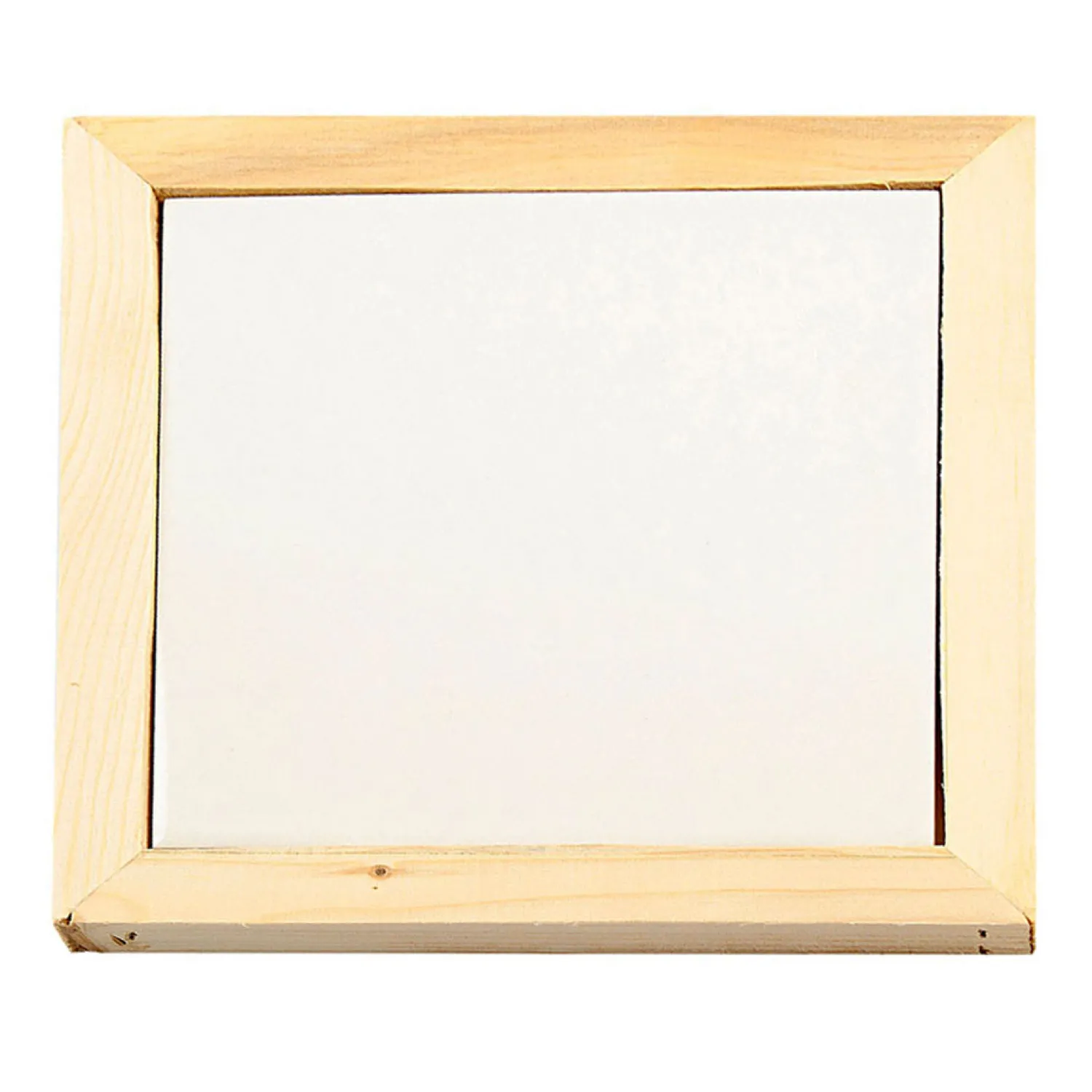 Creativ Company Onderzetter met Houten Lijst 15x15cm, 10st.