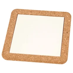 Creativ Company Onderzetter Porselein met Lijst van Kurk Discount