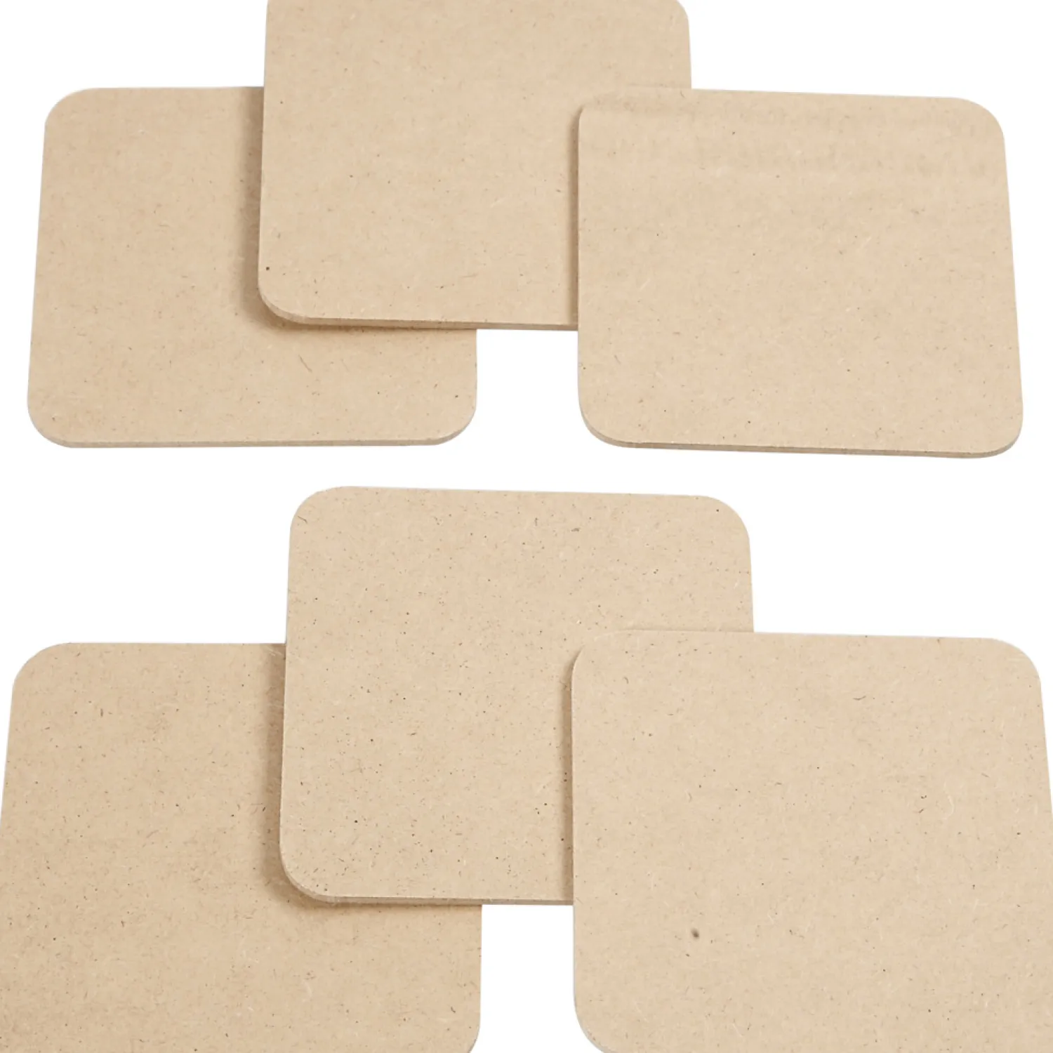 Onderzetters MDF 10x10cm, 50st.-Creativ Company Sale