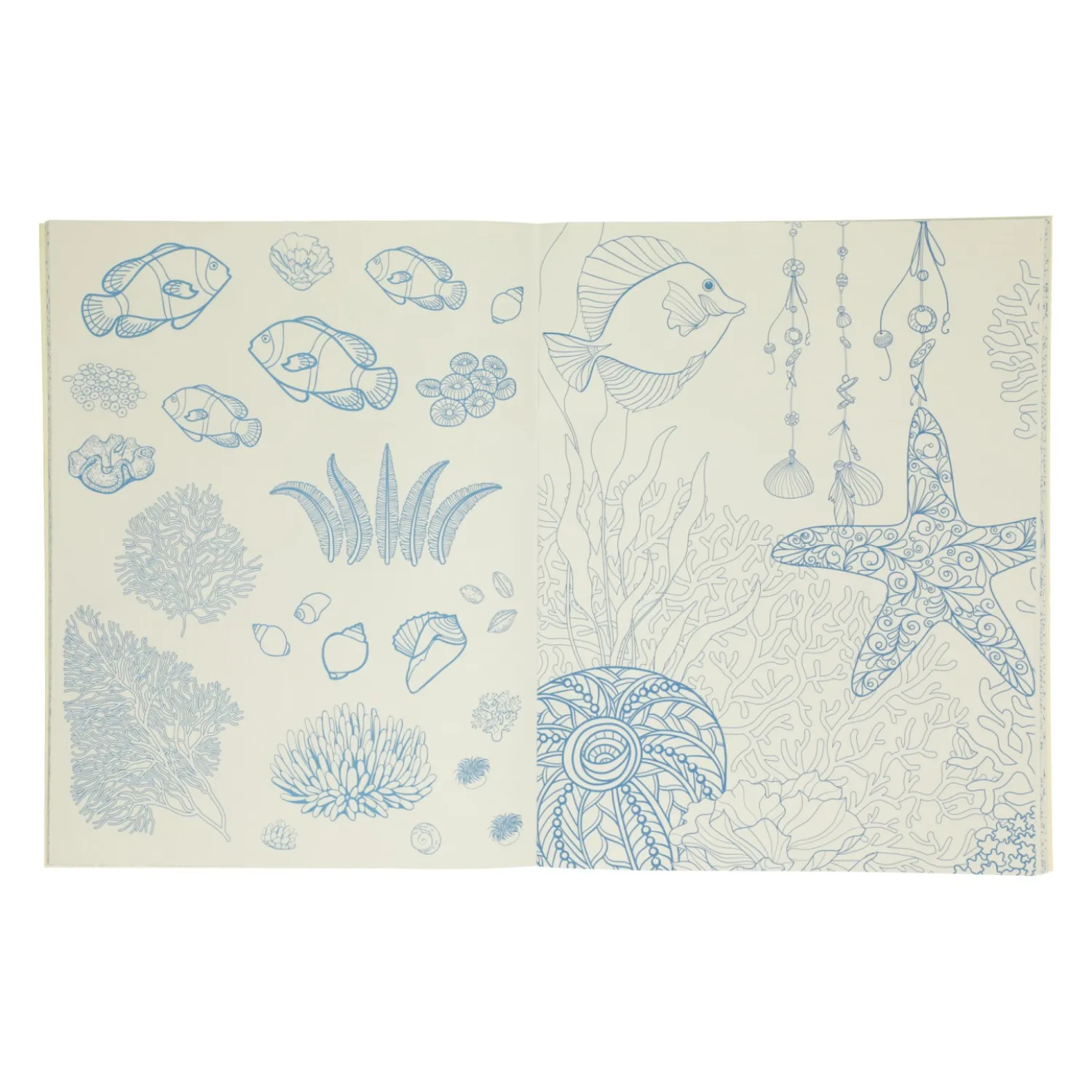 One in One Kleurboek Blauw>Wins Holland Outlet