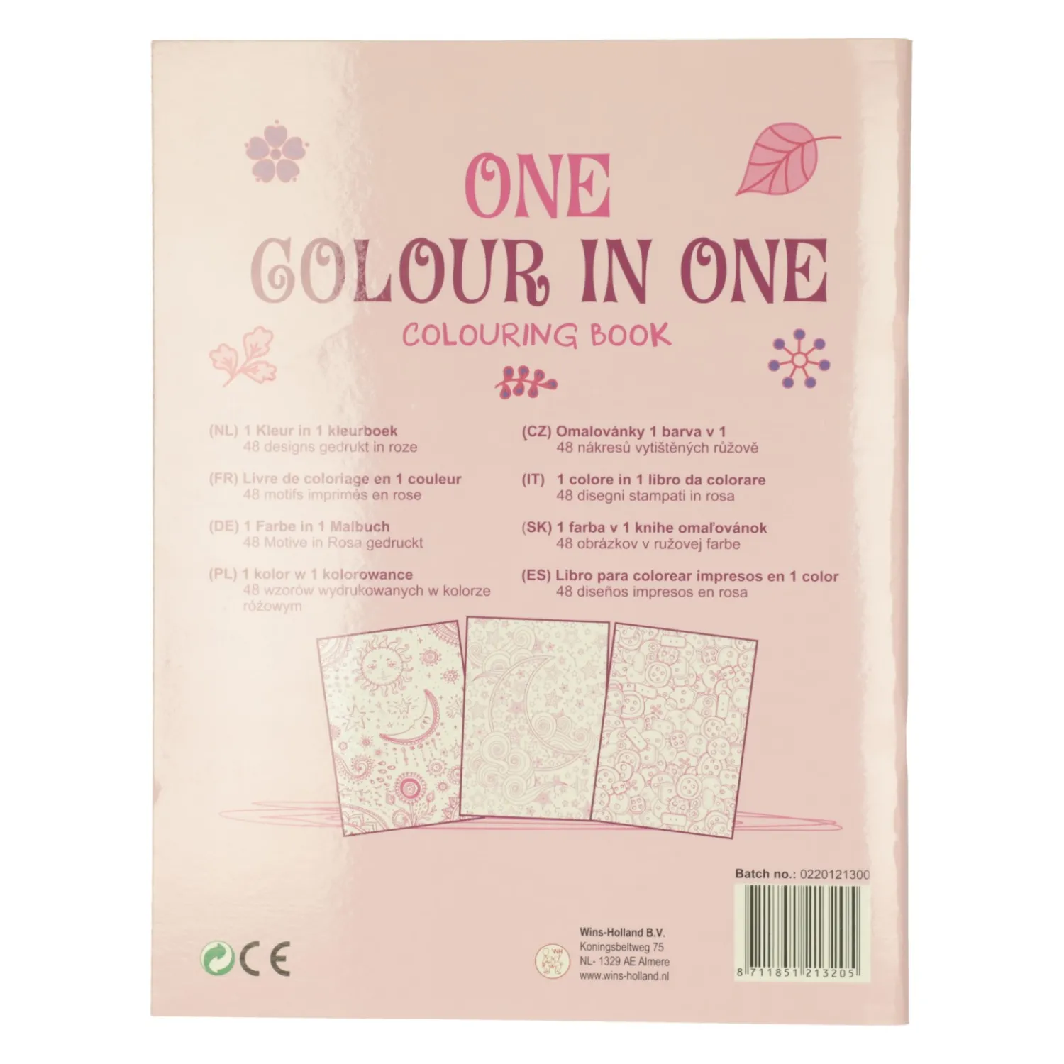 One in One Kleurboek Roze>Wins Holland Best