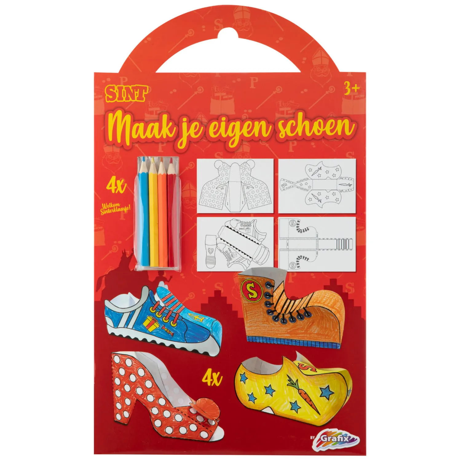 Ontwerp je eigen Schoen - Sinterklaas>Grafix Clearance