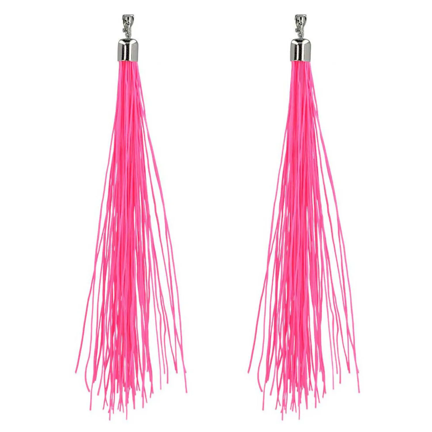 Oorbellen Festival Neon Roze, 20cm-Boland Clearance