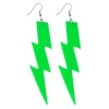 Oorbellen Flash Neon Groen>Boland Outlet