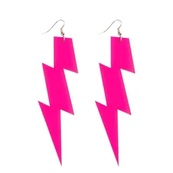 Boland Oorbellen Flash Neon Roze