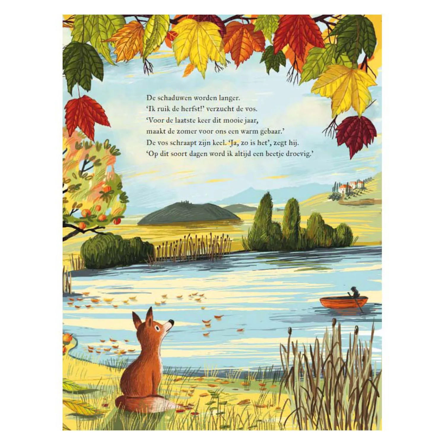 Deltas Op een Zonnige Herfstdag