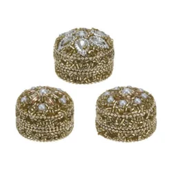 Opbergdoosje 4x3cm Goud, Set van 36 Best