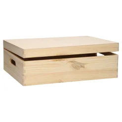 Opbergkist Rechthoek Klepdeksel Grenen-Playwood Online