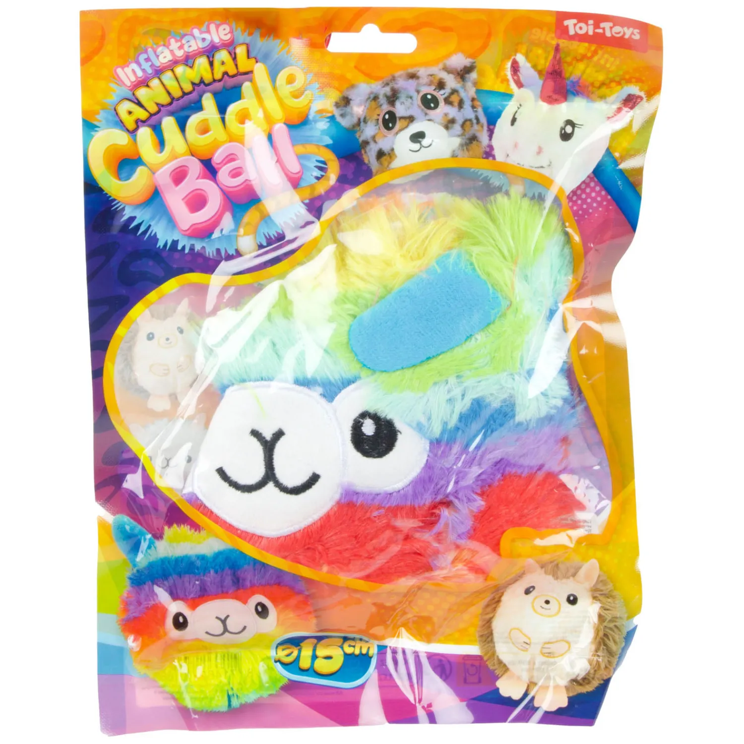 Opblaas Knuffeldier Pluche, 15cm-Toi-Toys Sale