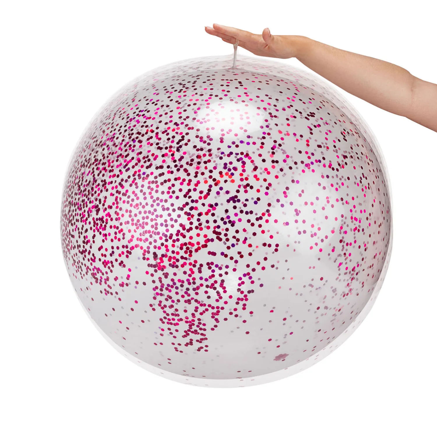 Toi-Toys Opblaasbare Glitter Ballon, 60cm Best