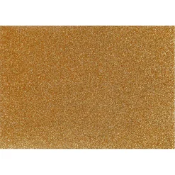 Opstrijkfolie Glitter Goud, A5-Creativ Company Outlet