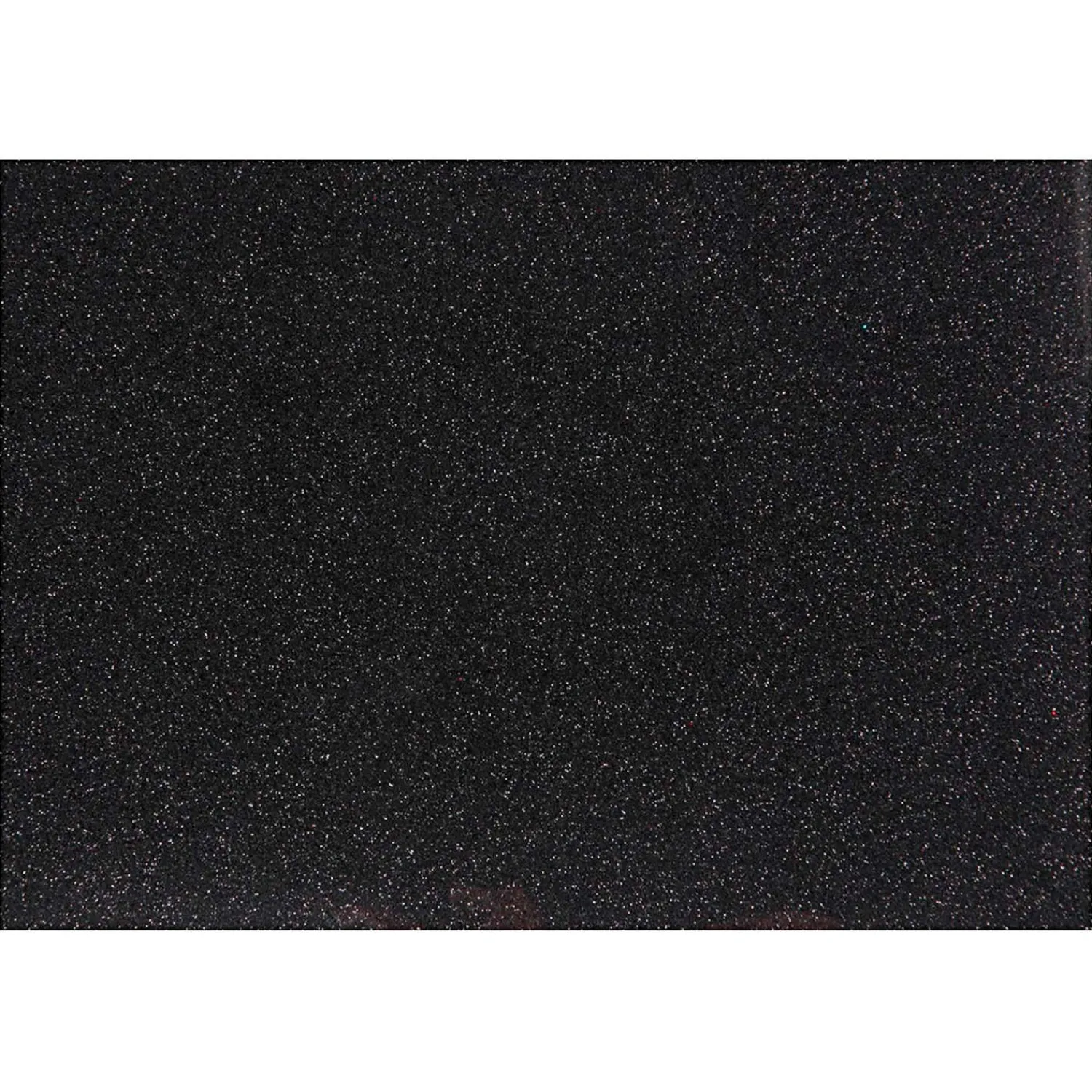 Opstrijkfolie Glitter Zwart, A5>Creativ Company Hot