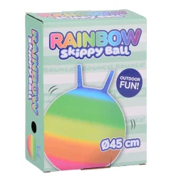 Johntoy Outdoor Fun Regenboog Skippybal, 45cm Best