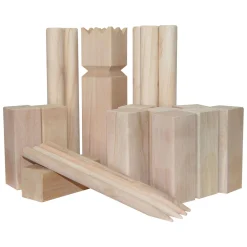 Houten Kubb Game Official-Outdoor Play Clearance