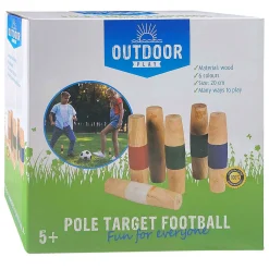 Houten Paaltjes Voetbal>Outdoor Play Outlet