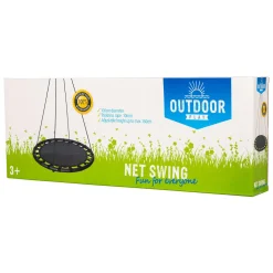 Schommel Mat Zwart, 100cm-Outdoor Play Clearance