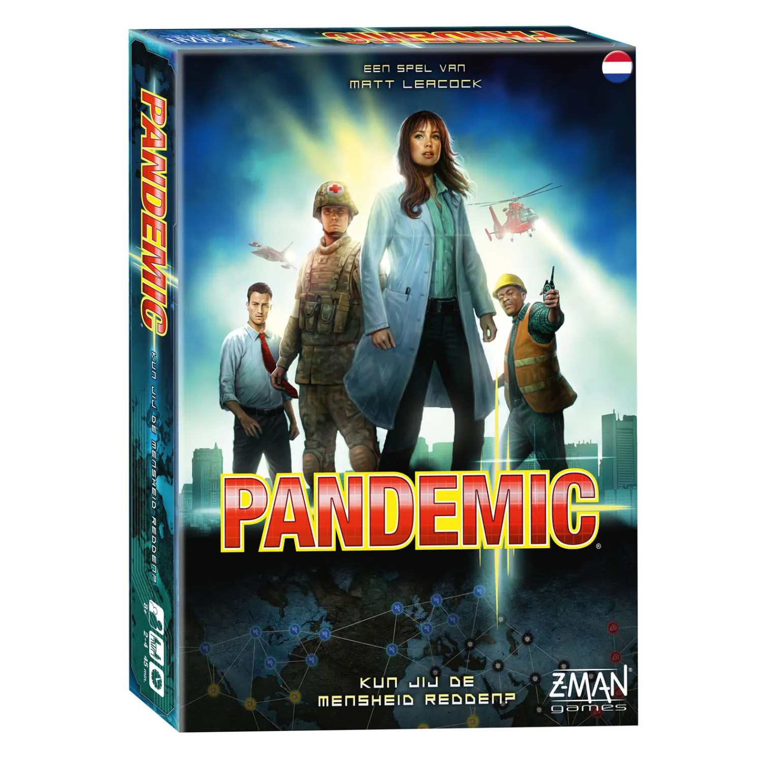Pandemic NL Bordspel-Asmodee Outlet