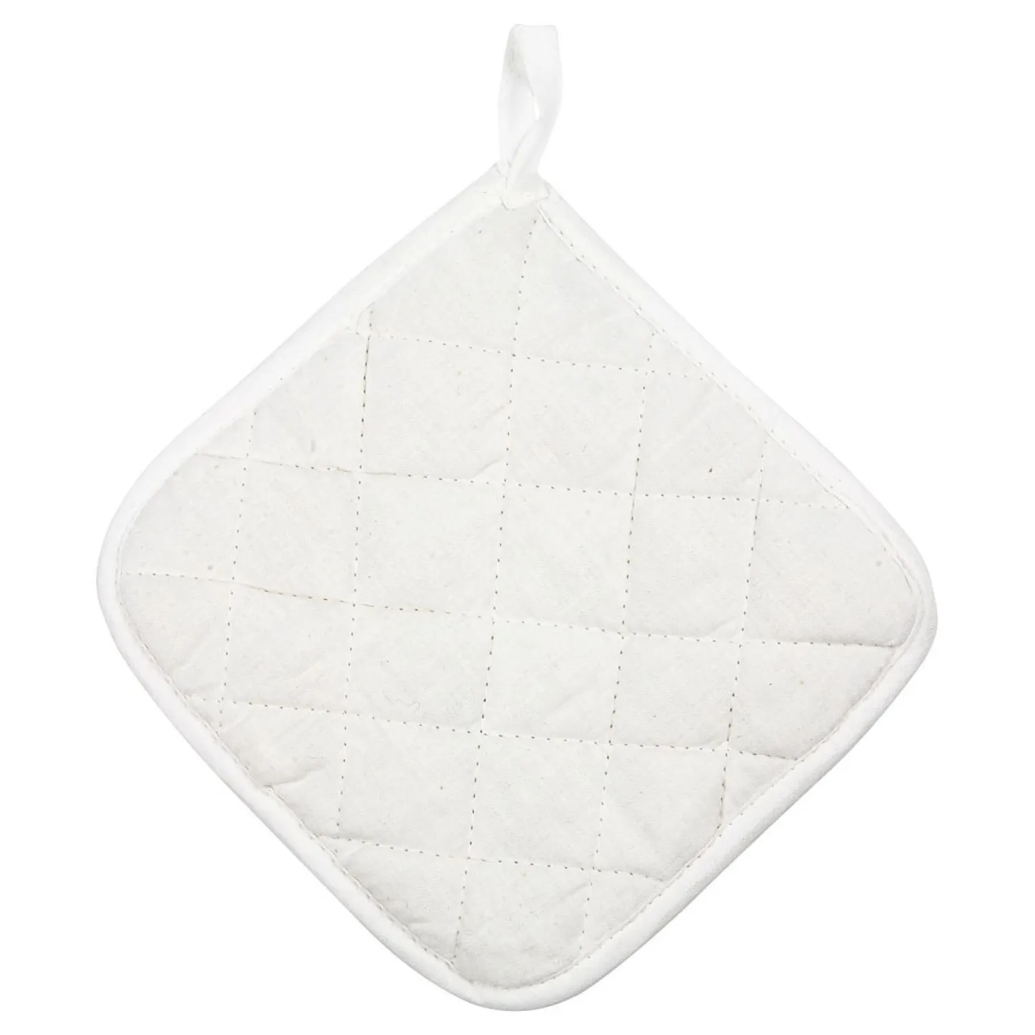 Creativ Company Pannenlappen Wit 20x20cm, 1 Paar Discount