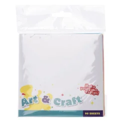 Papier Gekleurd Vierkant, 90 Vellen- Clearance