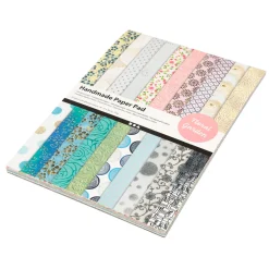 Papierblok Bloemen met handgemaakt Papier, 20 vellen>Creativ Company Hot