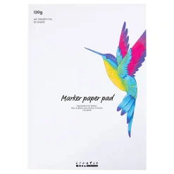 Papierblok Voor Stiften Wit A4, 30 Vellen-Creativ Company