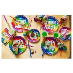 Boland Papieren Bekers Happy Birthday 210ml, 10st.