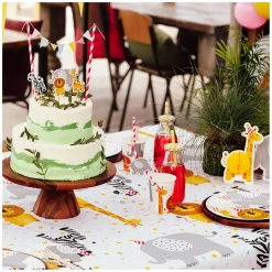 Boland Papieren Bekers Safari, 8st. Online