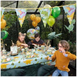 Papieren Bordjes Dino Party, 10st.><noscript><img width=