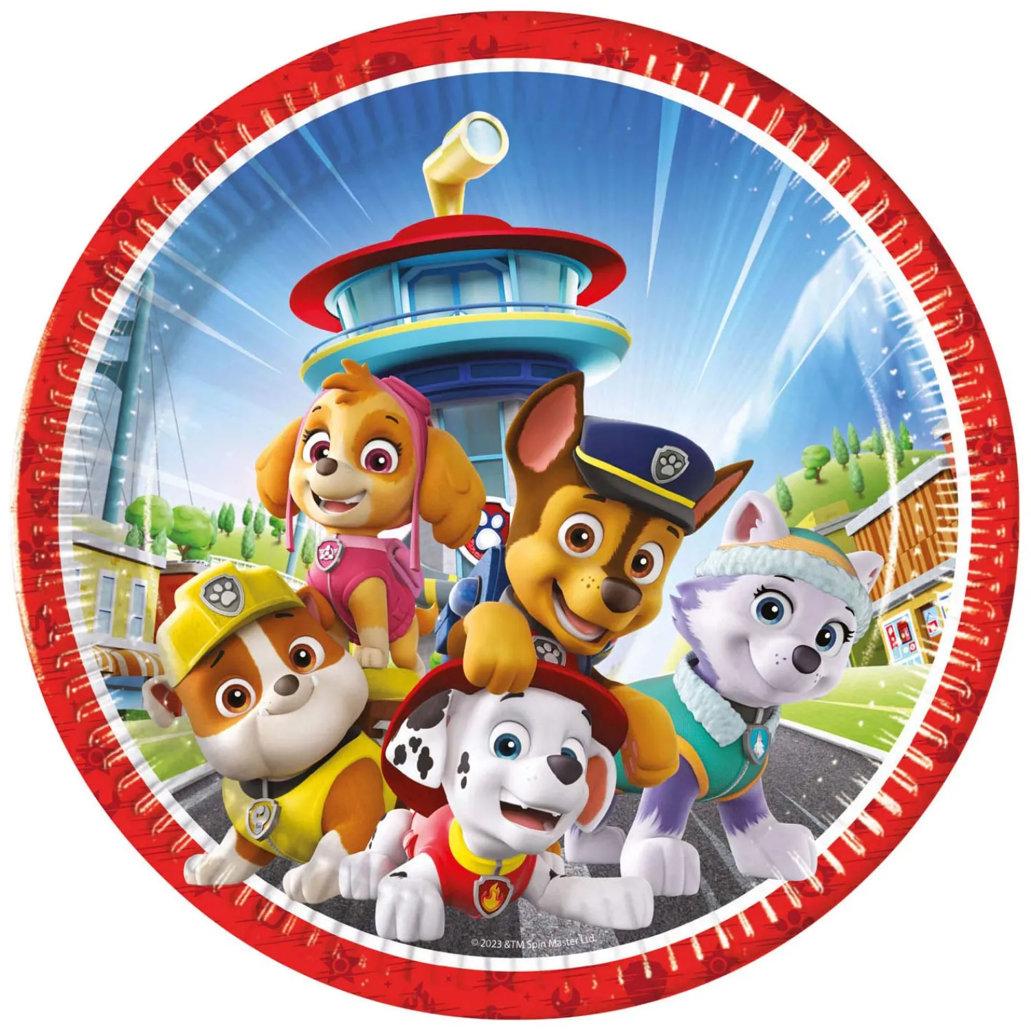 Papieren Bordjes FSC PAW Patrol Rescue Heroes, 8st.>Globos Online