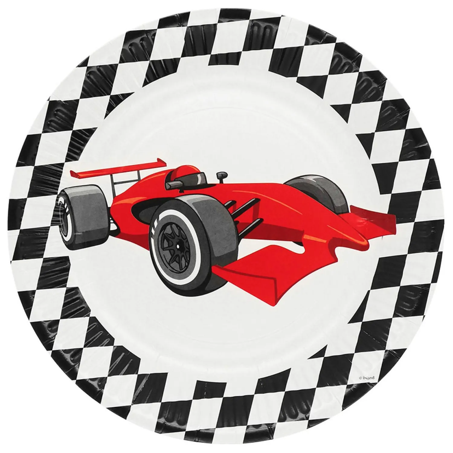 Papieren Bordjes Racen, 8st.>Boland Clearance