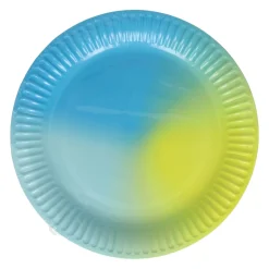 Papieren Feest Borden 23cm, 10st.> Discount