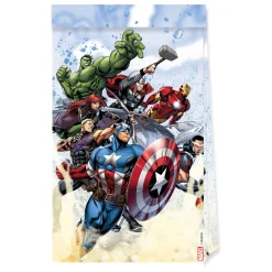 Globos Papieren Feestzakjes FSC Avengers Infinity Stones, 4st.