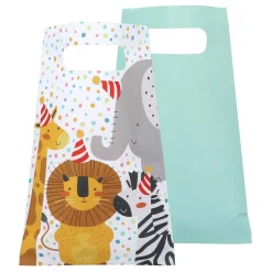 Papieren Feestzakjes Safari, 10st.><noscript><img width=