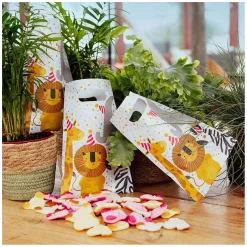 Papieren Feestzakjes Safari, 10st.><noscript><img width=