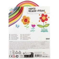 Papieren Vlechtstroken, 300st.-Creative craft group Outlet