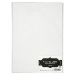 Parelmoerpapier A4 Wit Parelmoer 120 grams, 10 Vellen-Creativ Company Clearance
