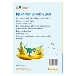 Uitgeverij Kluitman Pas op voor de Woeste Dino! AVI E3 Sale
