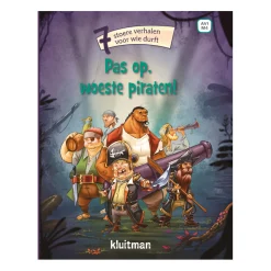Uitgeverij Kluitman Pas op, woeste piraten! AVI M4 Best