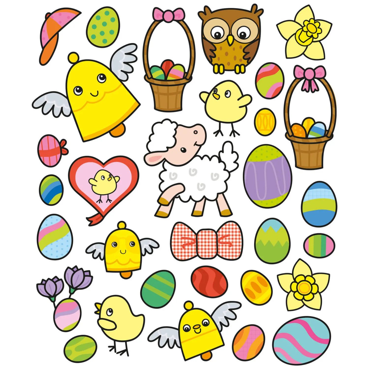 Deltas Pasen Sticker Parade Online