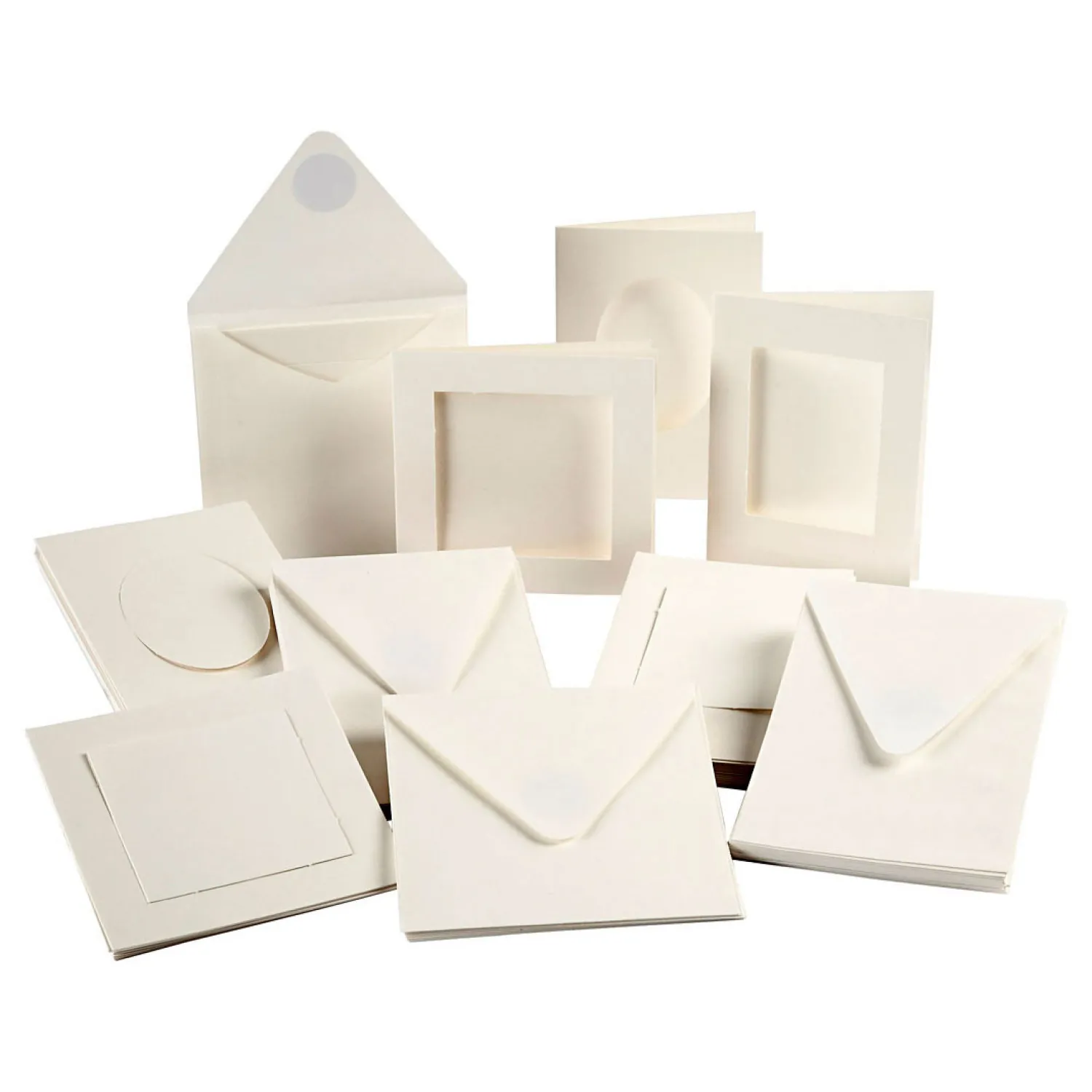 Creativ Company Passepartout Kaarten, Set van 50 Sale