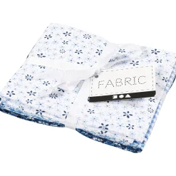 Patchwork Stof Blauw 45x55cm, 4st.-Creativ Company Online