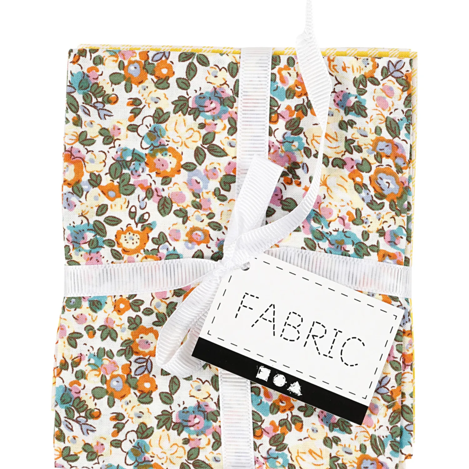 Patchwork Stof Geel 45x55cm, 4st.>Creativ Company Online