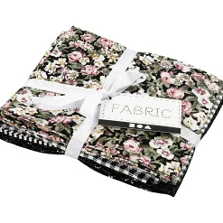 Creativ Company Patchwork Stof Zwart 45x55cm, 4st. Online